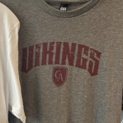 District Adult Distressed Vikings Tee - FINAL SALE