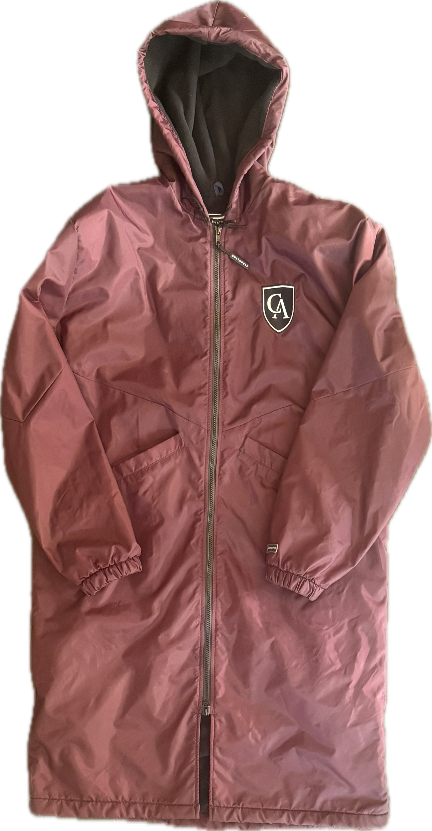 SPECIAL ORDER Adult Fleece Lined Parka with Embroidered Name on Cuff