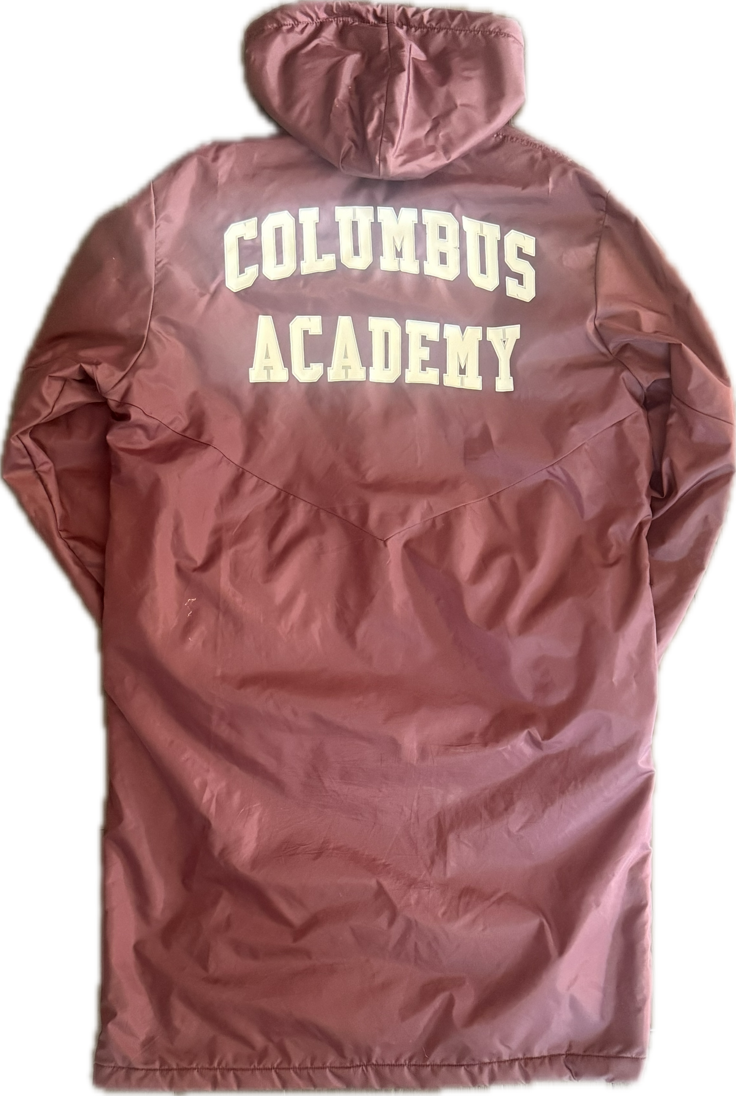 SPECIAL ORDER Adult Fleece Lined Parka with Embroidered Name on Cuff