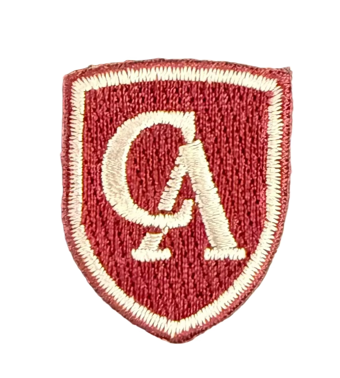 CA Shield Embroidered Patch