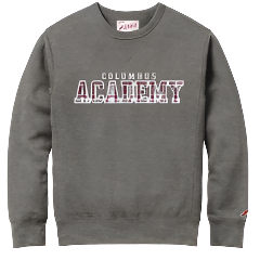 League CA Plaid Crew Fleece