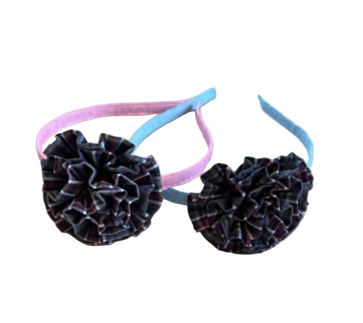 Schoolbelle Rosette Headband FBE13HB