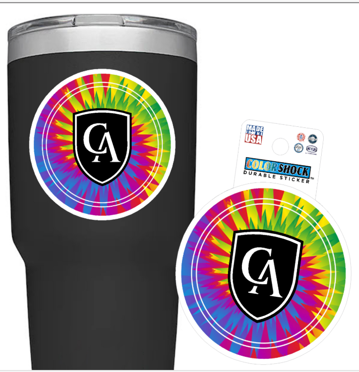 Color Shock Sticker Tie-Dye