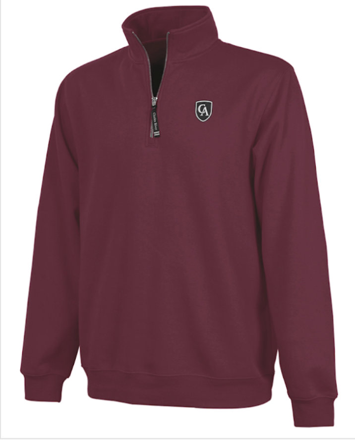 Charles River Shield Quarter Zip Sweatshirt