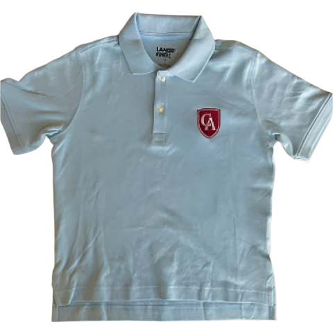 Youth Lands End Interlock Short Sleeve Polo