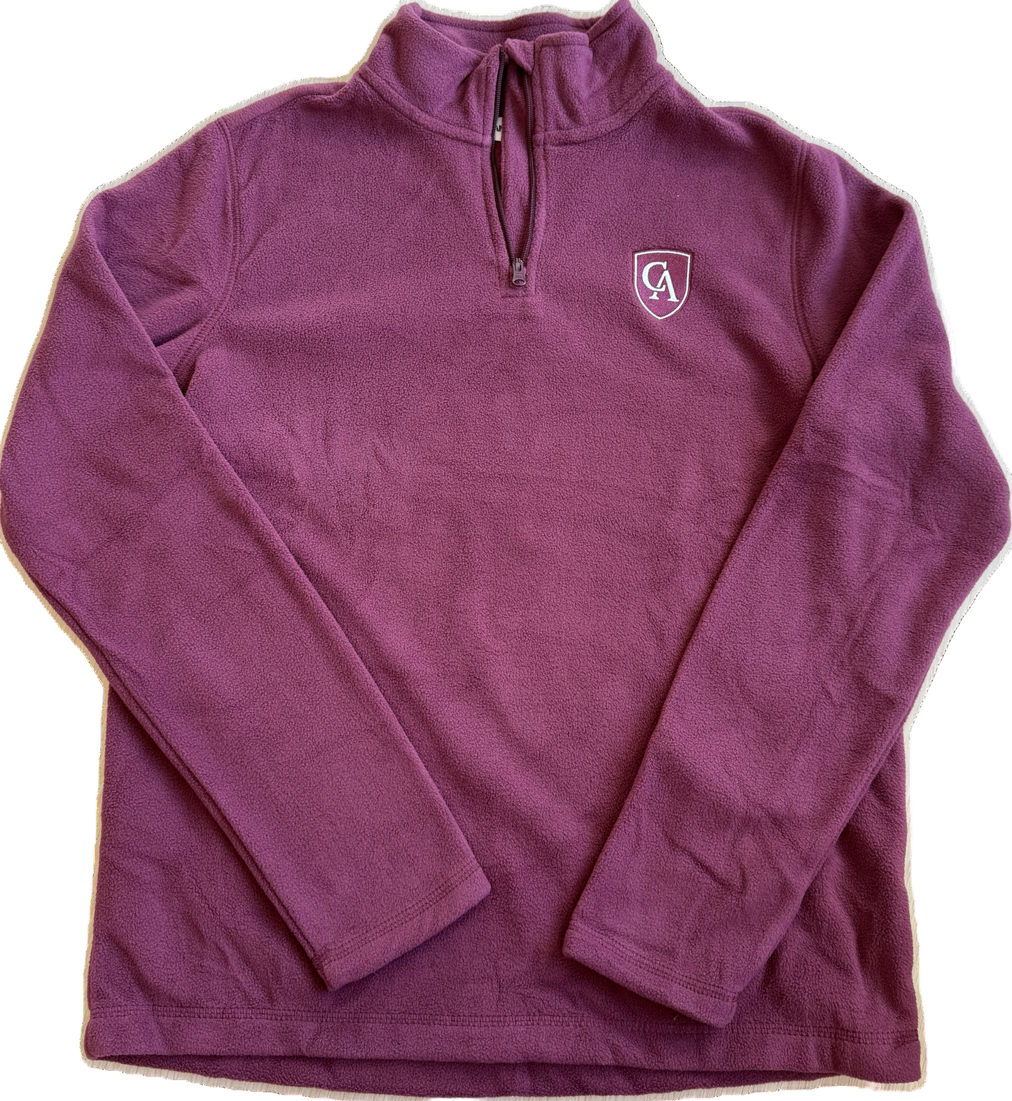 Lands End Youth Lightweight Fleece Quarter Zip