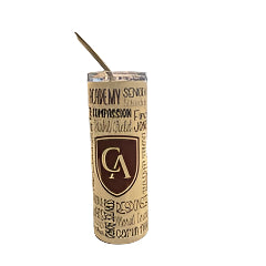 Graffiti Slim 20oz. Tumbler with Straw