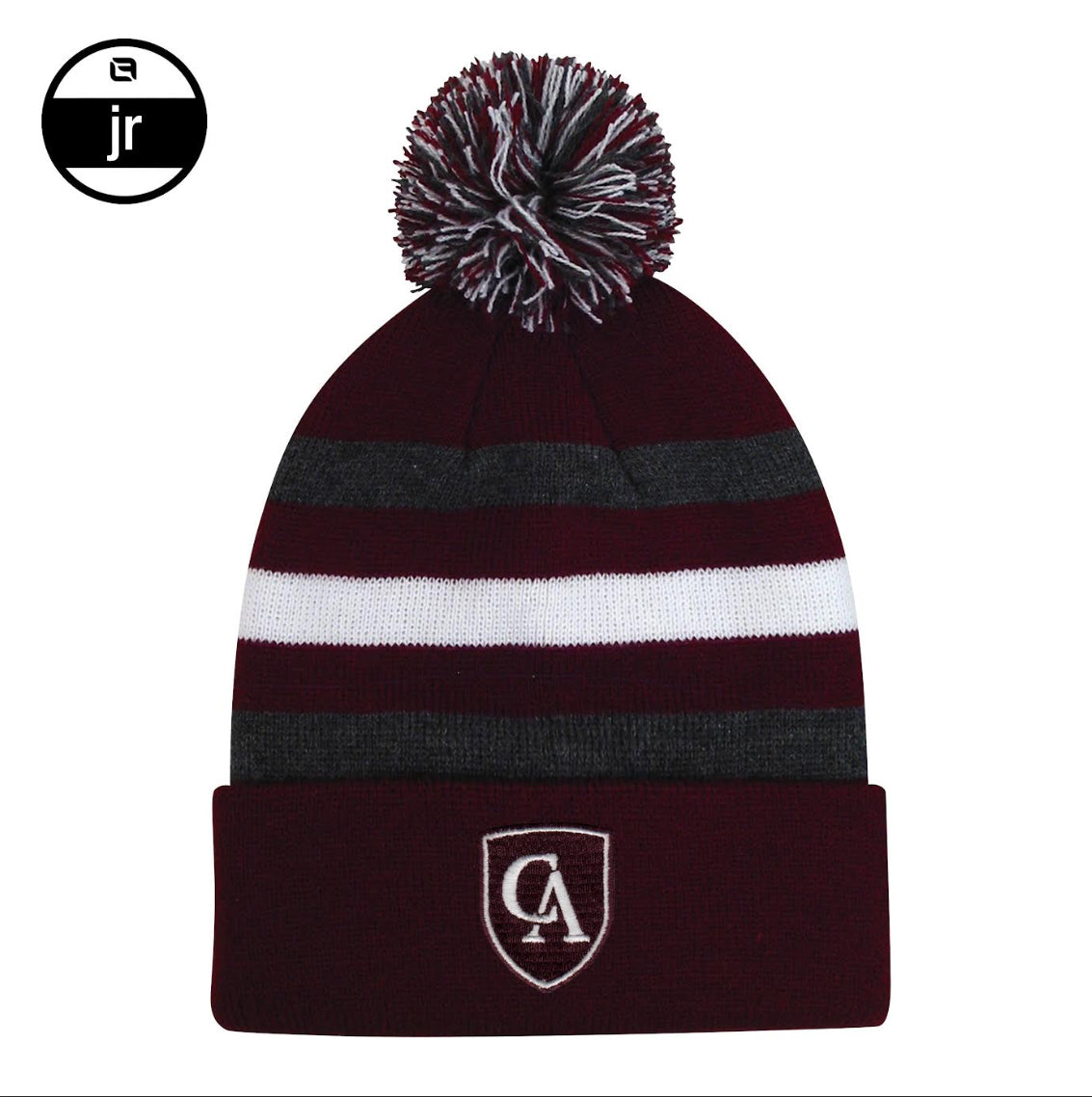 Youth Halftime Striped Knit Cuff Hat