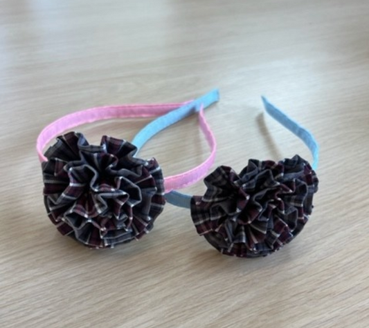 Schoolbelle Rosette Headband FBE13HB