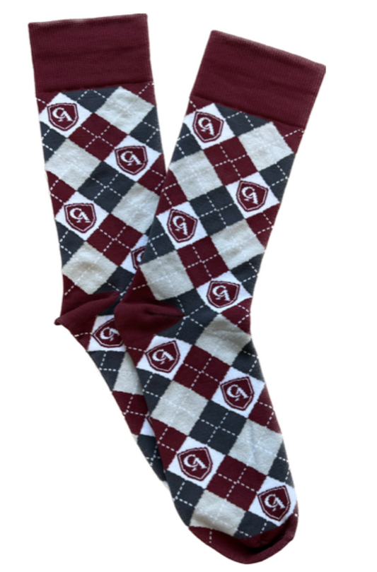 CA Argyle Dress sock