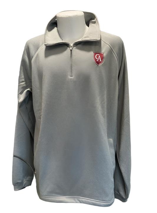 BAW Adult Quarter Zip Fleece Shield