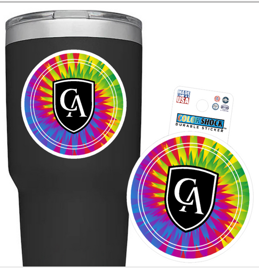 Color Shock Sticker Tie-Dye