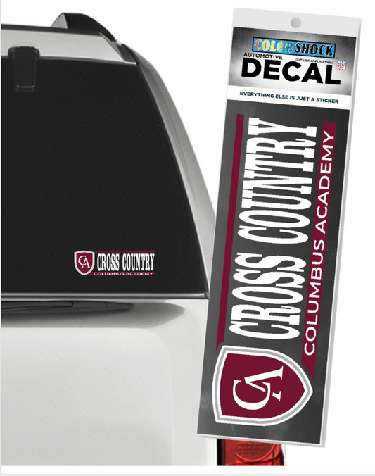 Color Shock Sport Car Decal Cross Country