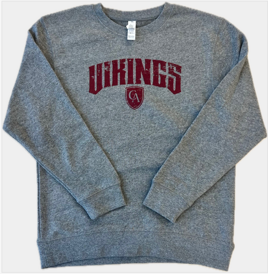Youth Distressed Vikings Fleece