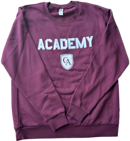 Adult Academy Shadow Fleece Crew - FINAL SALE