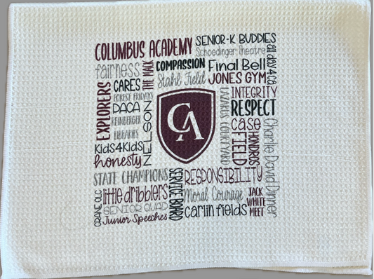 Graffiti Tea Towel - FINAL SALE