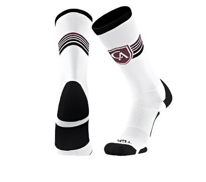 Adult TCK Striped Performance Crew Sock