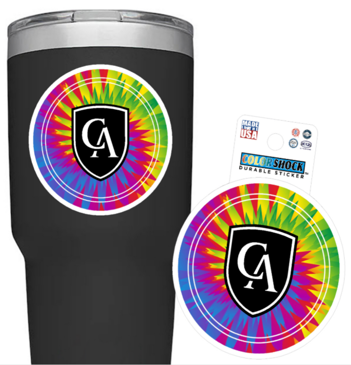 Color Shock Stickers