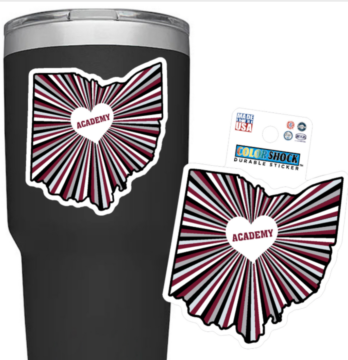 Color Shock Stickers